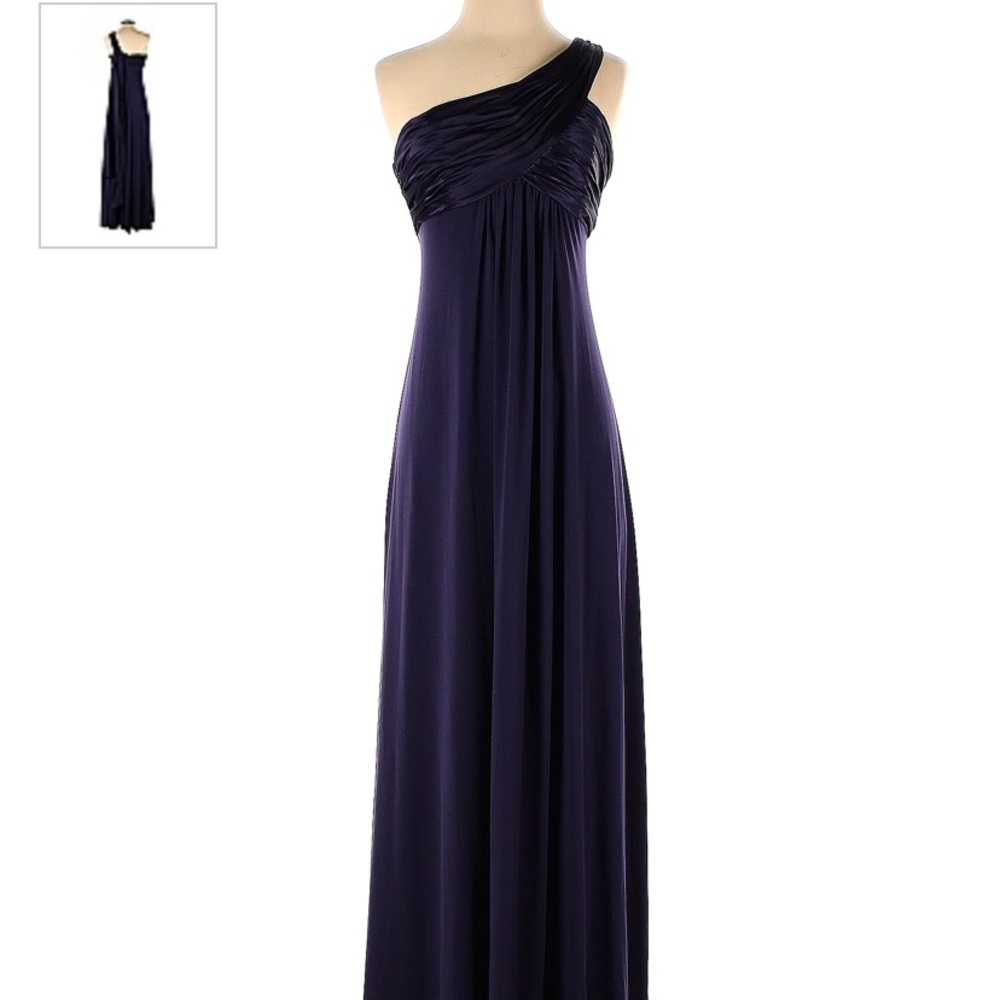 Bridesmaid dress plum